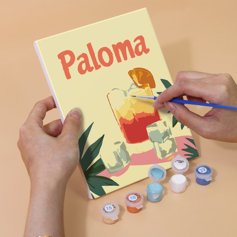 6 Mini Paintings | Gorgeous Cocktail Set