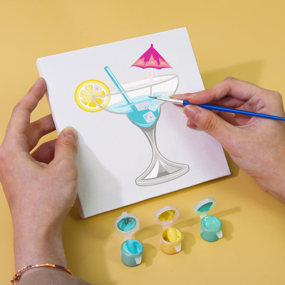 6 Mini Paintings | Cocktail Set