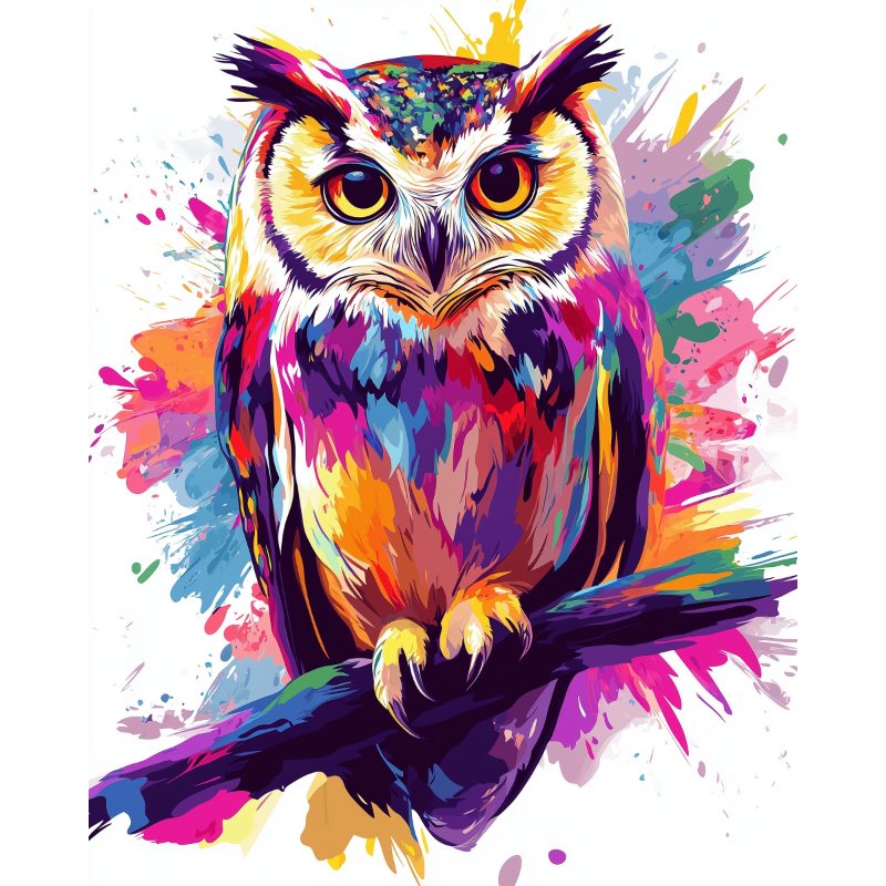 Owl | Paint by Numbers