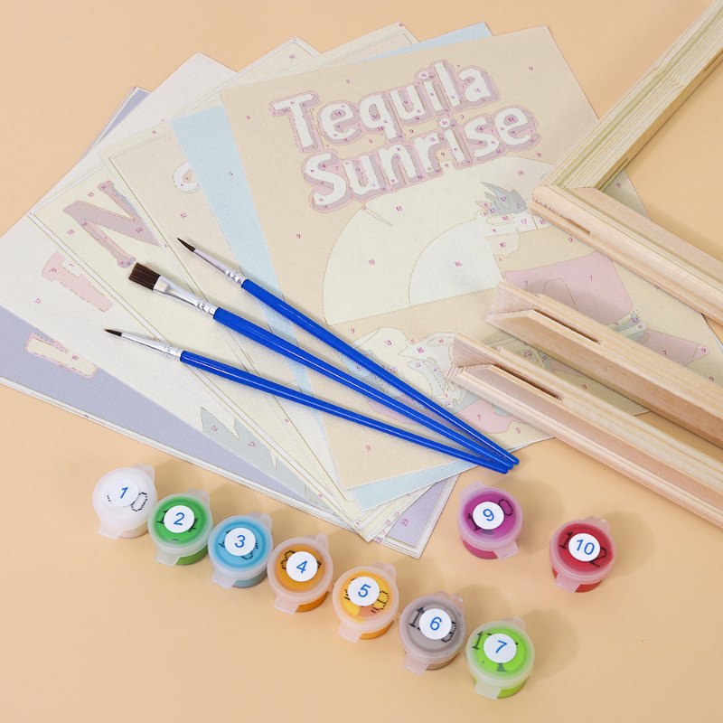 6 Mini Paintings | Gorgeous Cocktail Set