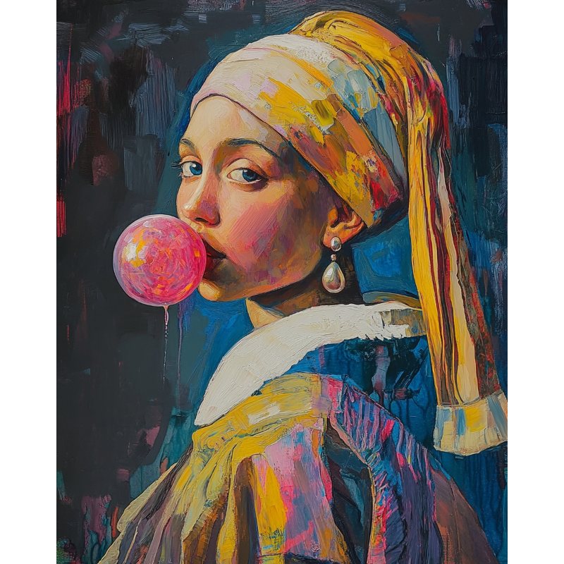 Girl with a Pearl Earring | Paint by Numbers