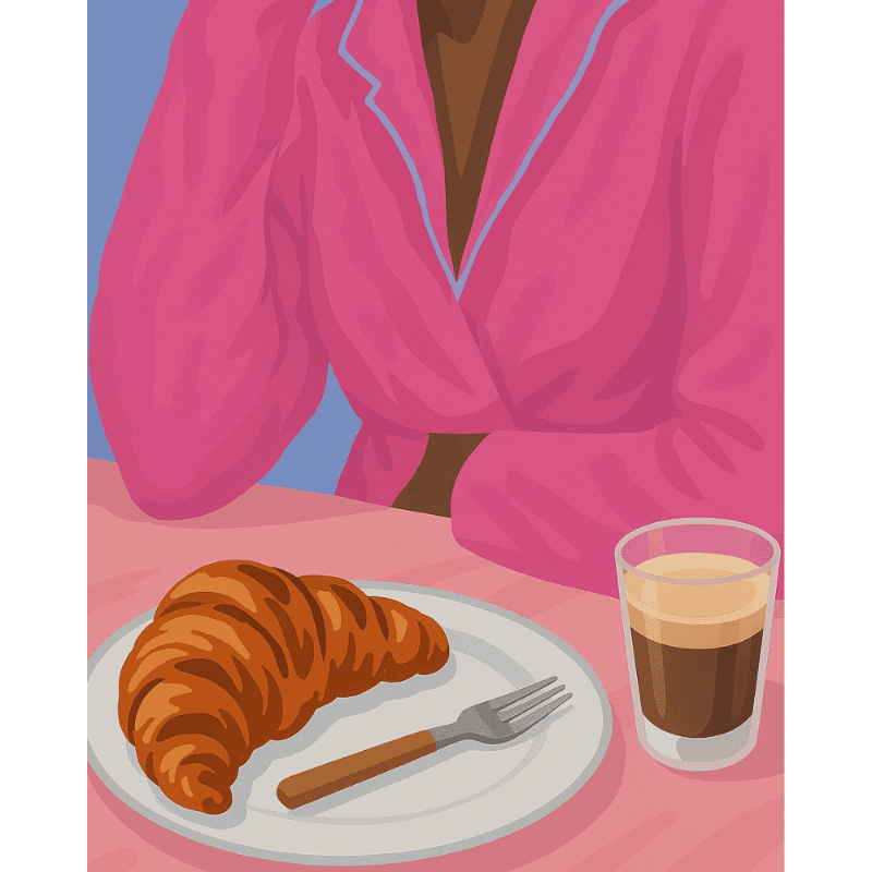 French Breakfast | Paint by Numbers