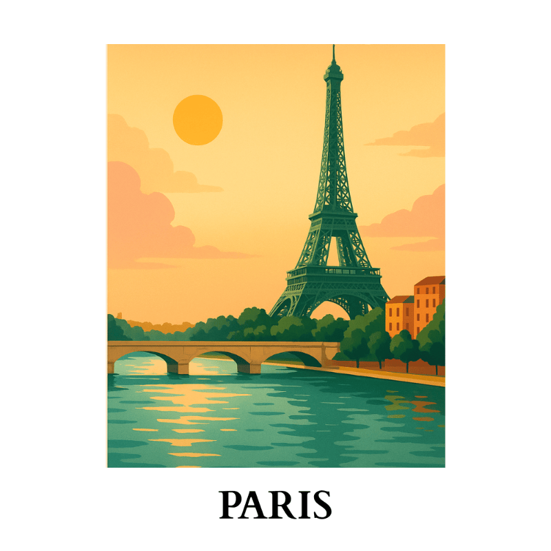 Paris | Paint by Numbers