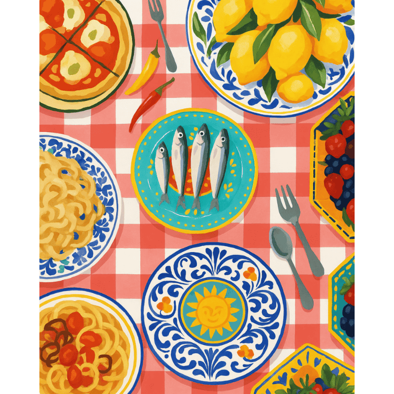 Mediterranean Set | Paint by Numbers
