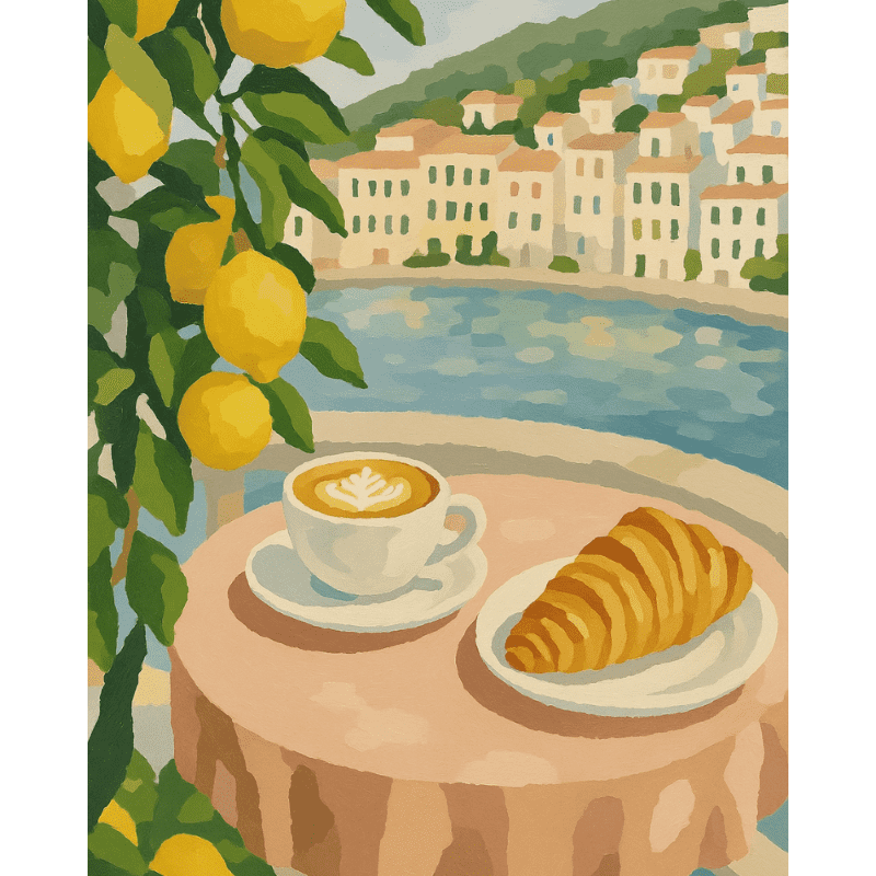 Summer Breakfast | Paint by Numbers