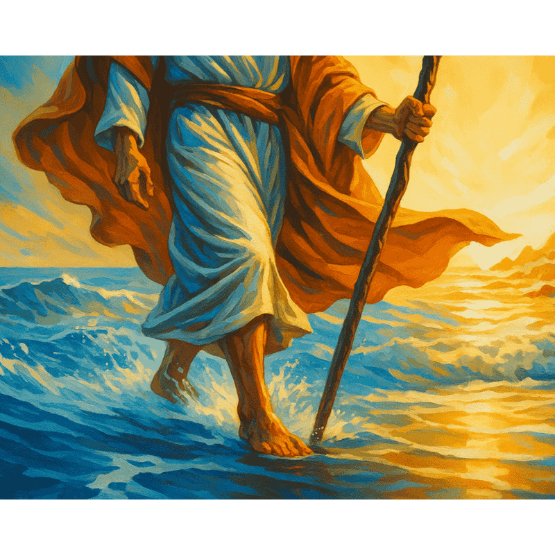 Walking on Water | Paint by Numbers