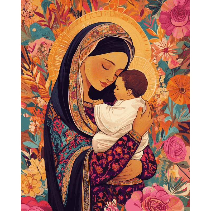Mother's Love | Paint by Numbers