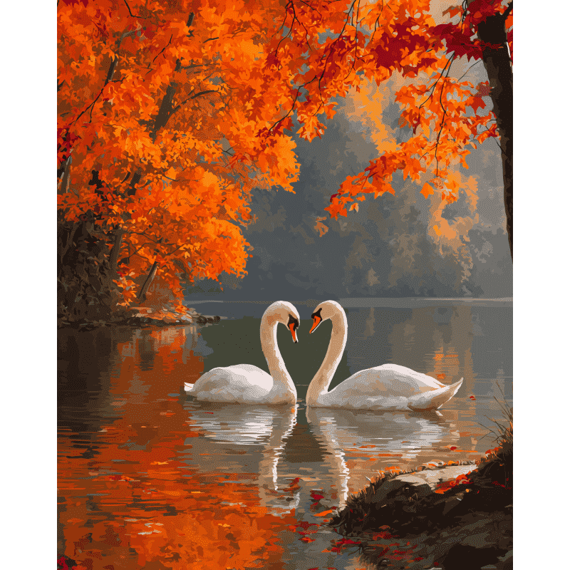 Lovely Autumn | Paint by Numbers