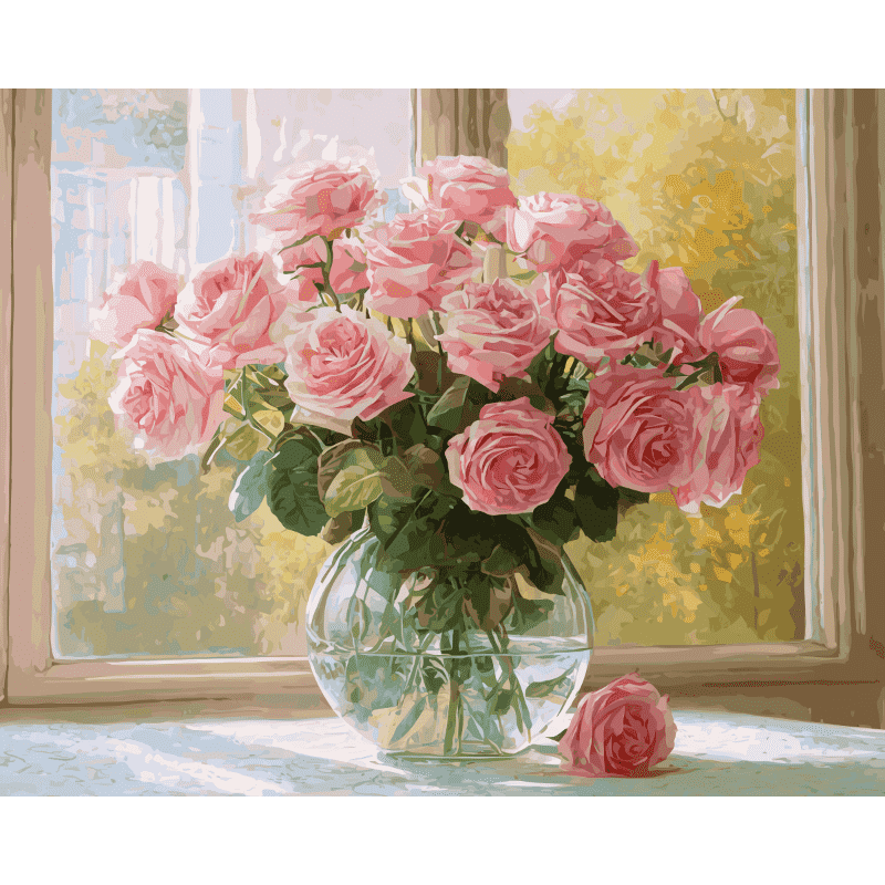Elegant Bouquet | Paint by Numbers