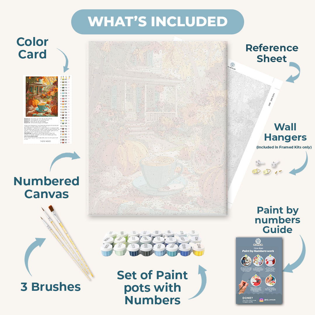 Halloween Morning | Paint by Numbers