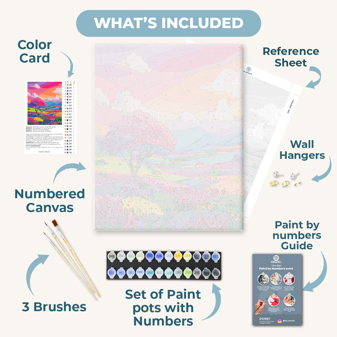Vibrant Landscape | Paint by Numbers