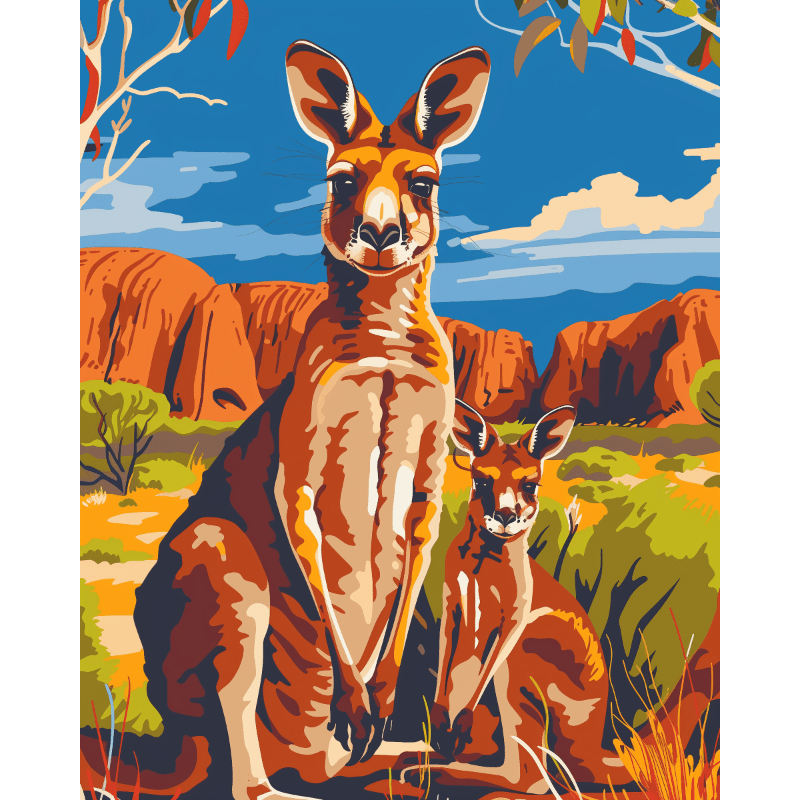 Spirit of Australia | Paint by Numbers