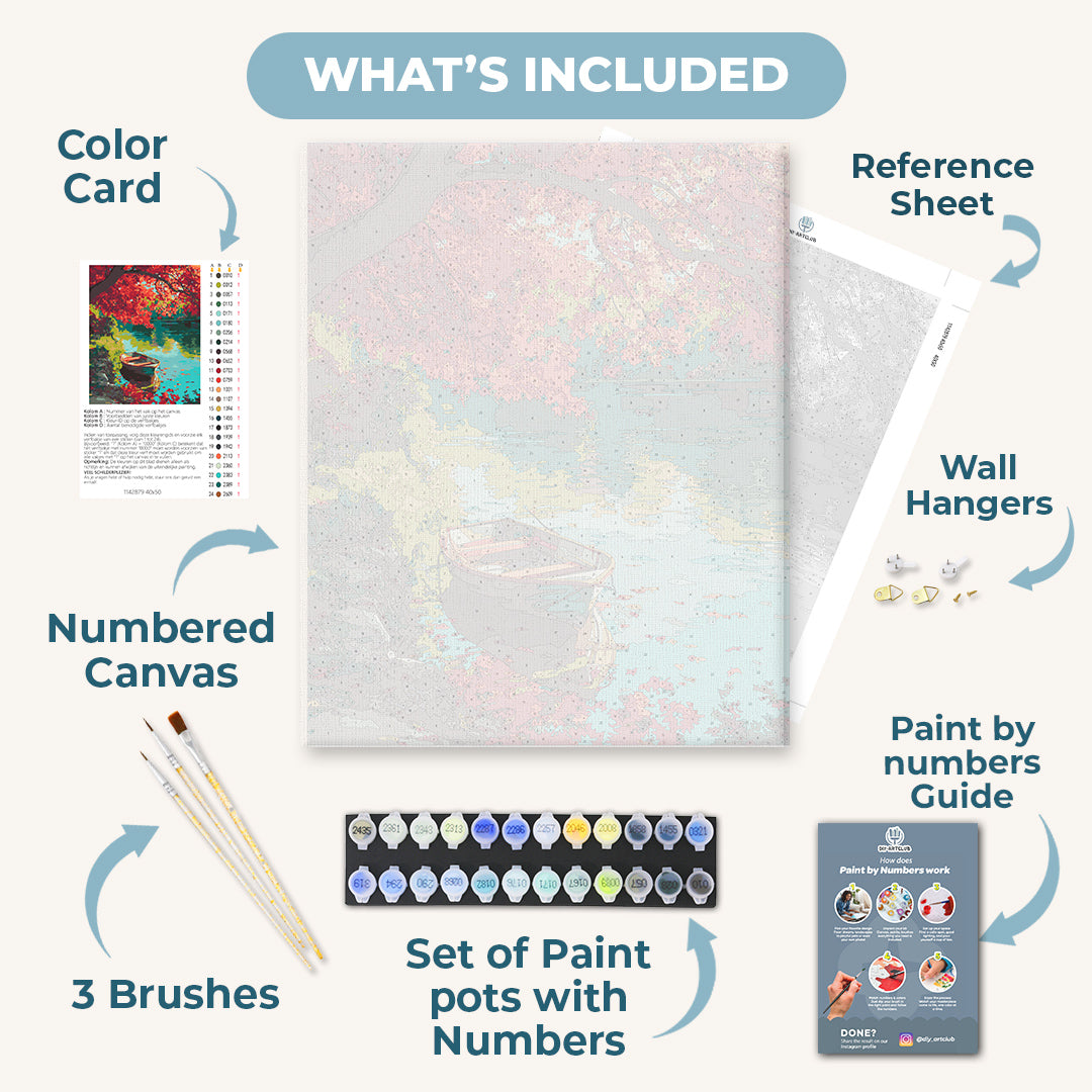 The Quite Shore | Paint by Numbers