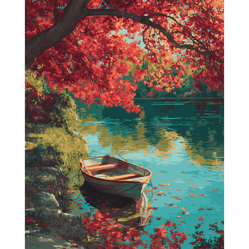 The Quite Shore | Paint by Numbers