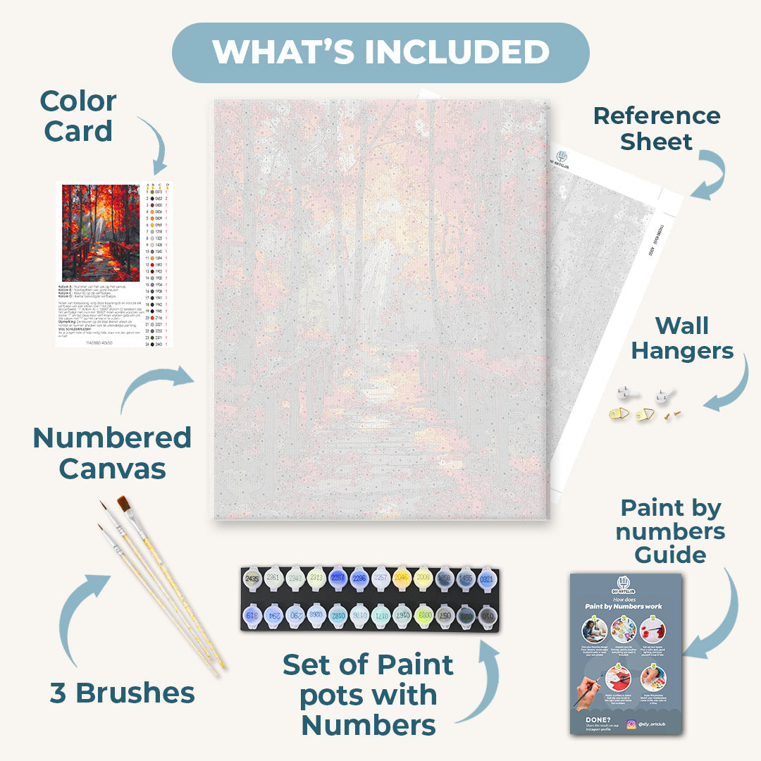Forest Glow | Paint by Numbers