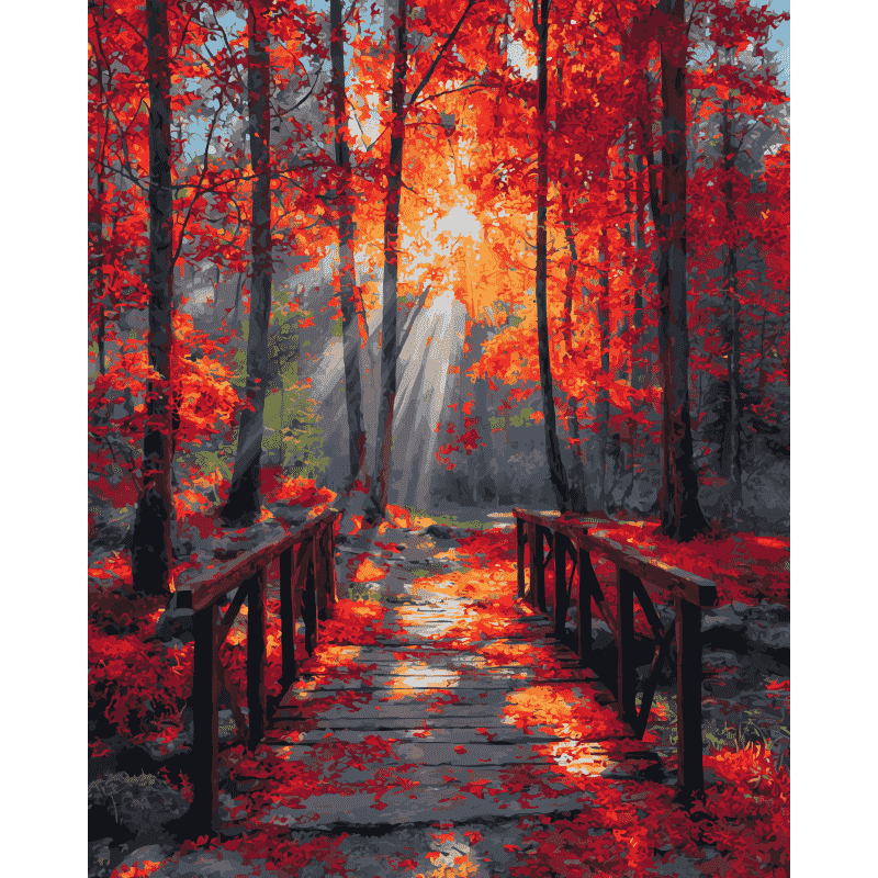 Forest Glow | Paint by Numbers