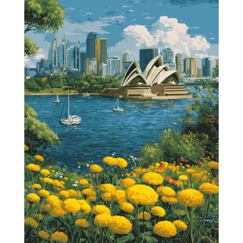 Sydney Opera House | Paint by Numbers