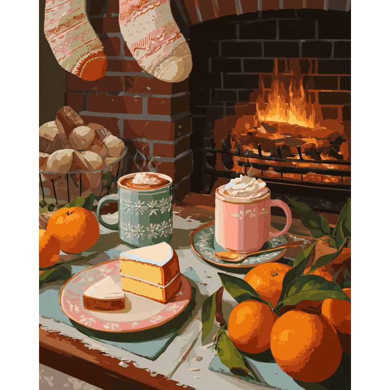 Tangerines Aroma | Paint by Numbers