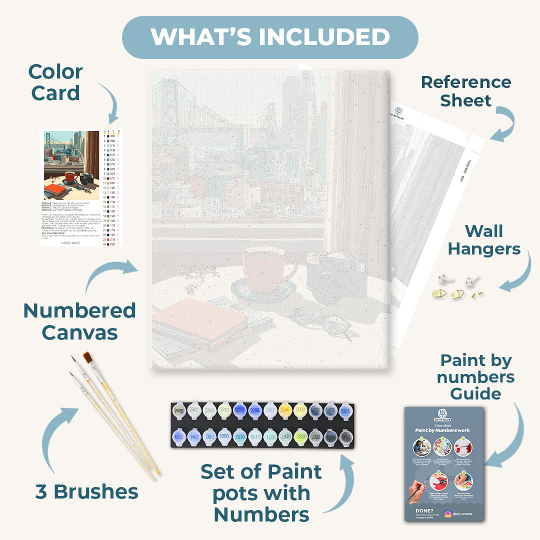 Big City Life | Paint by Numbers