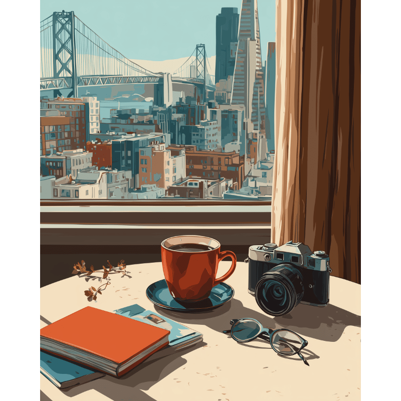 Big City Life | Paint by Numbers