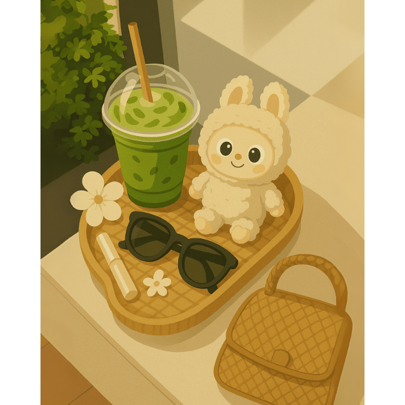 Matcha Break | Paint by Numbers