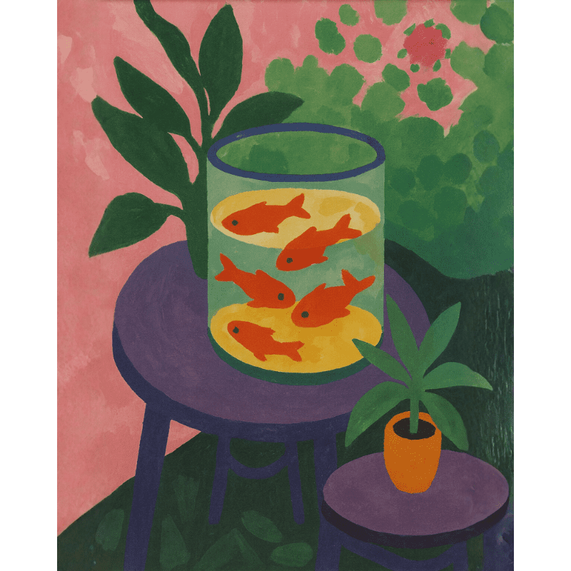 Decorative Aquarium | Paint by Numbers