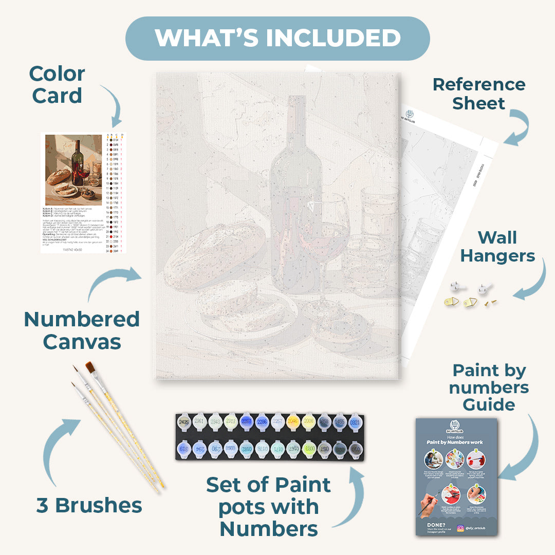 A Taste of Tuscany | Paint by Numbers