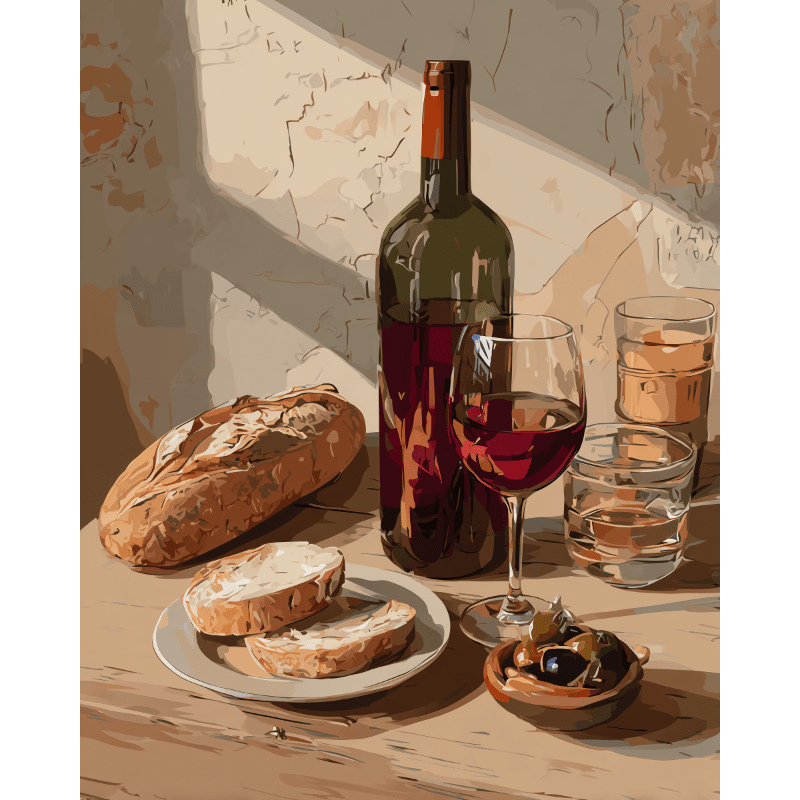 A Taste of Tuscany | Paint by Numbers