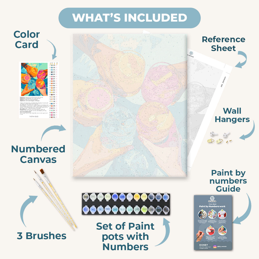 Cheers! | Paint by Numbers