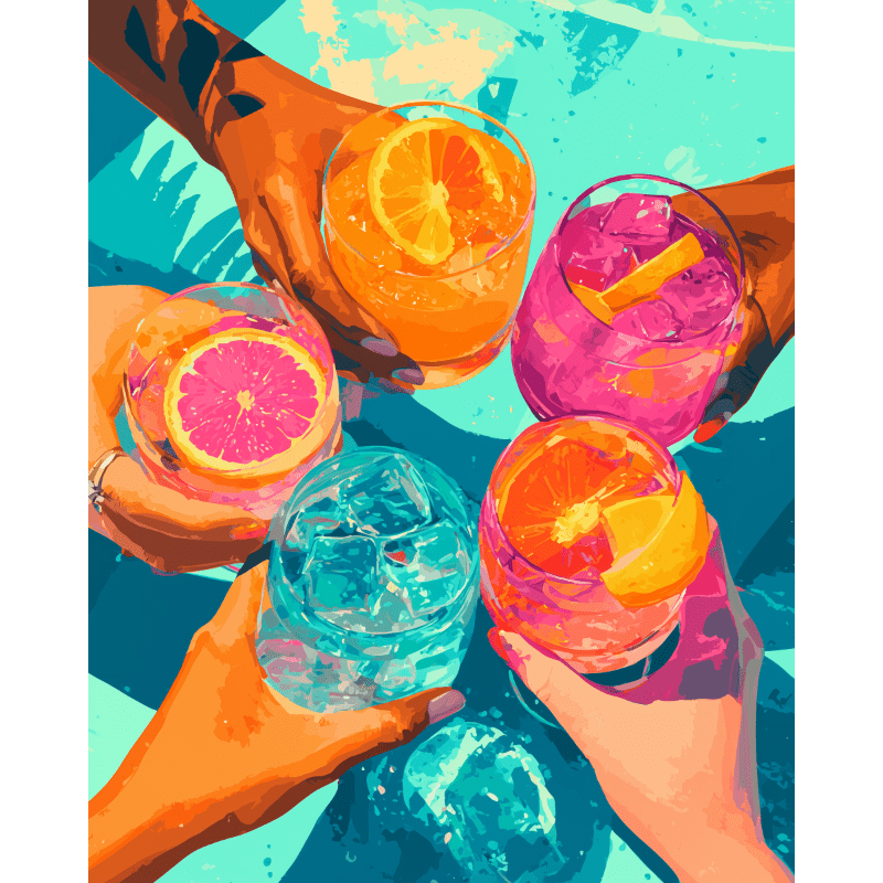 Cheers! | Paint by Numbers