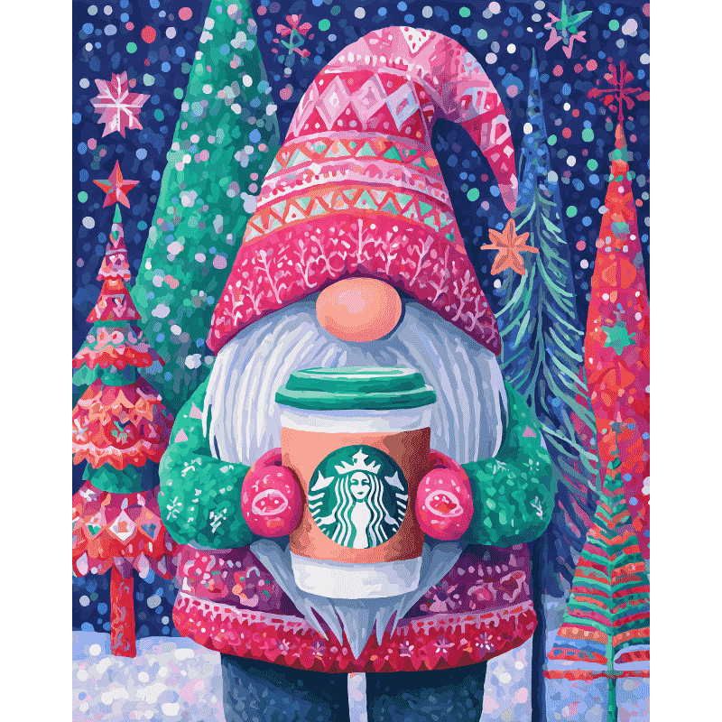 Nordic Gnome | Paint by Numbers