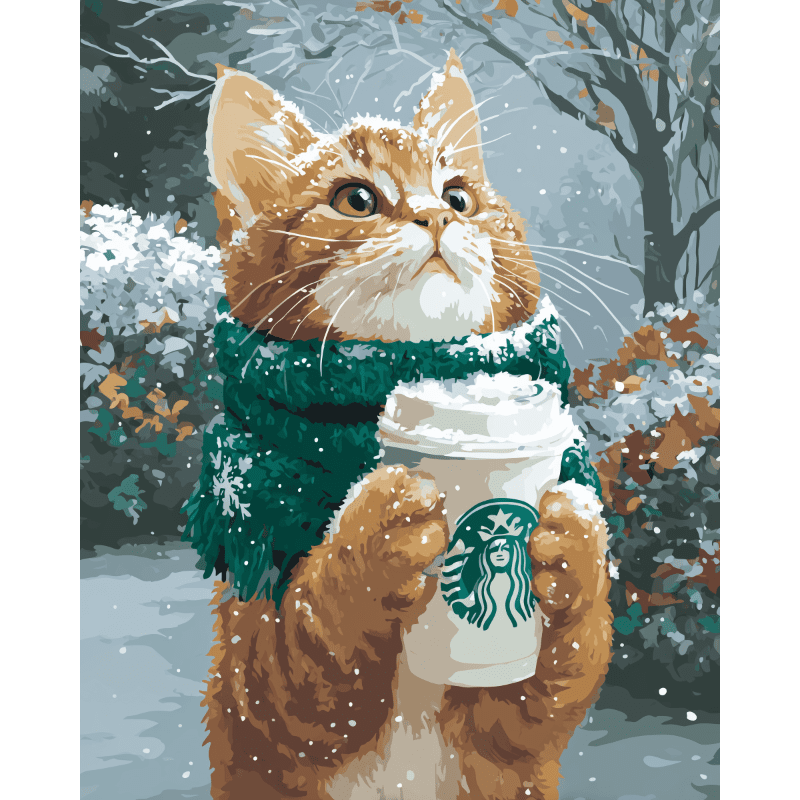Warm Paws | Paint by Numbers