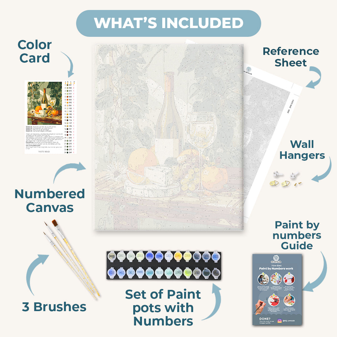 A Taste of Provence | Paint by Numbers