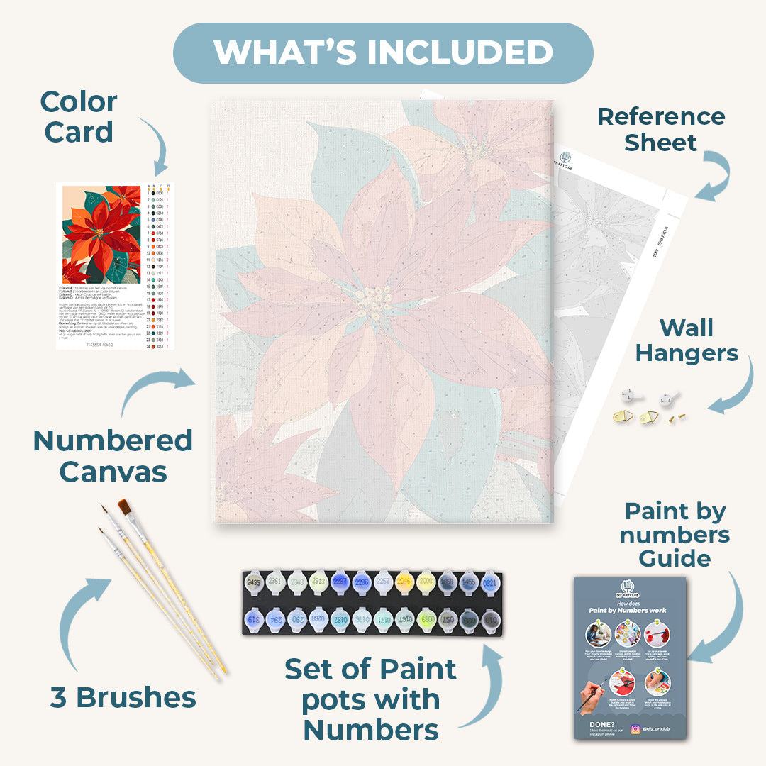 Bloom of December | Paint by Numbers