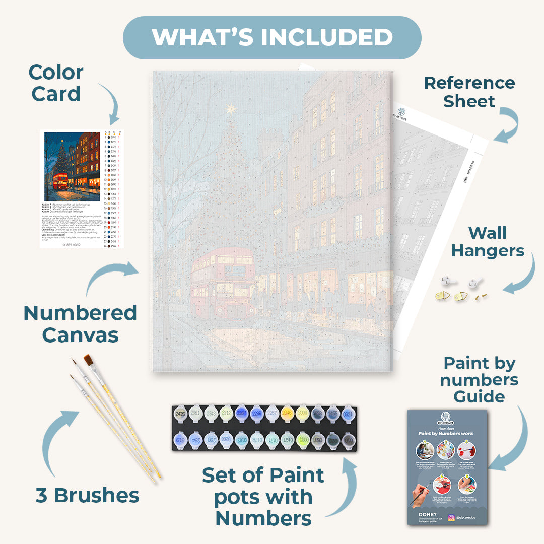 Christmas Eve in London | Paint by Numbers