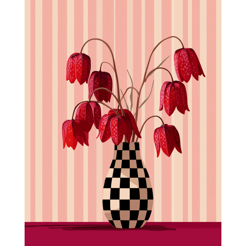 Minimalist Flowers | Paint by Numbers