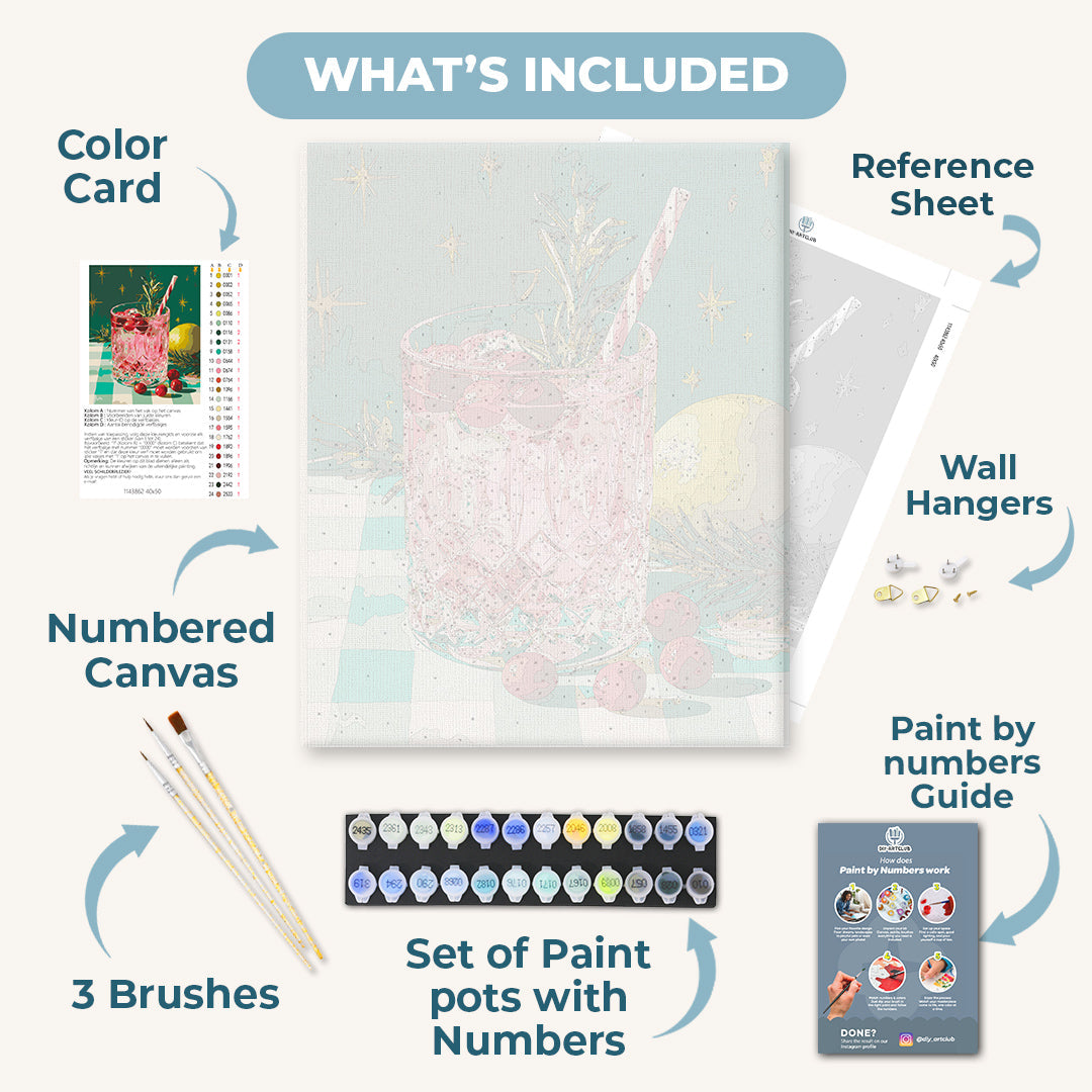 Cranberry Joy | Paint by Numbers