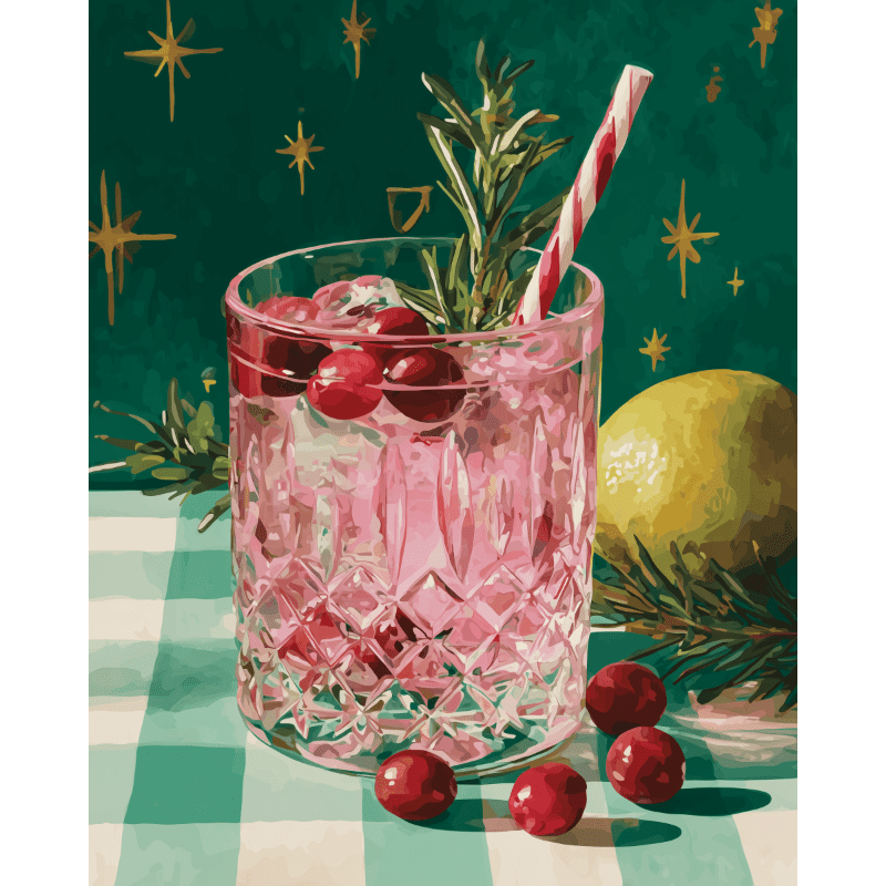 Cranberry Joy | Paint by Numbers