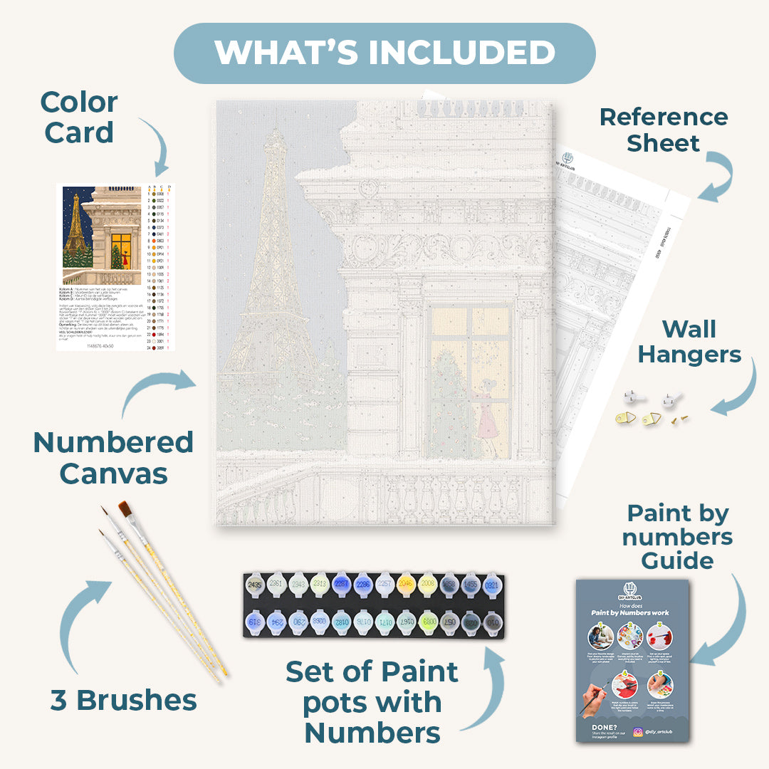 Parisian Eve | Paint by Numbers