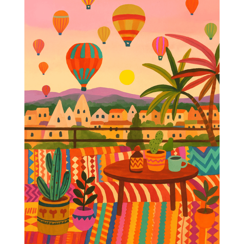 Vivid Cappadocia | Paint by Numbers