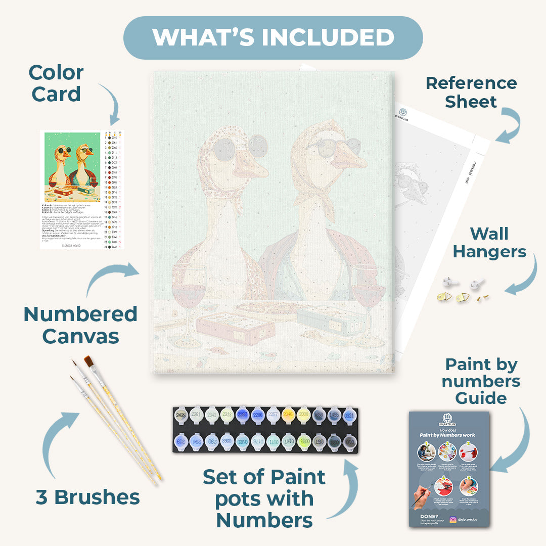 Goosips | Paint by Numbers