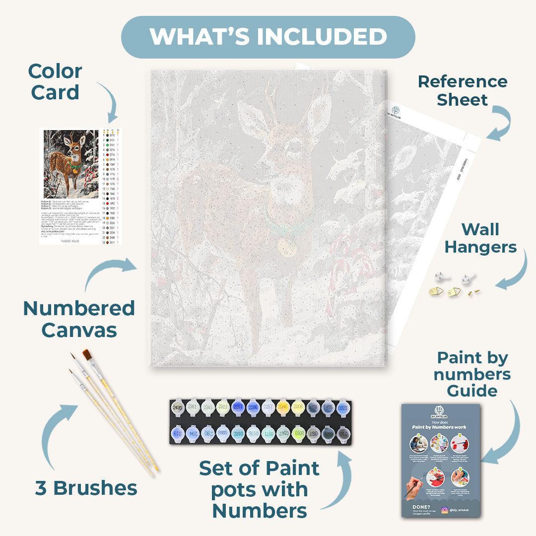 Real Rudolf | Paint by Numbers