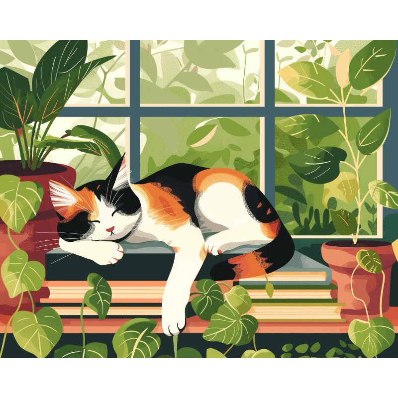 Peaceful Sleep | Paint by Numbers