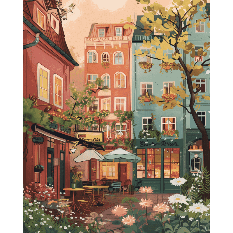 Urban Garden | Paint by Numbers