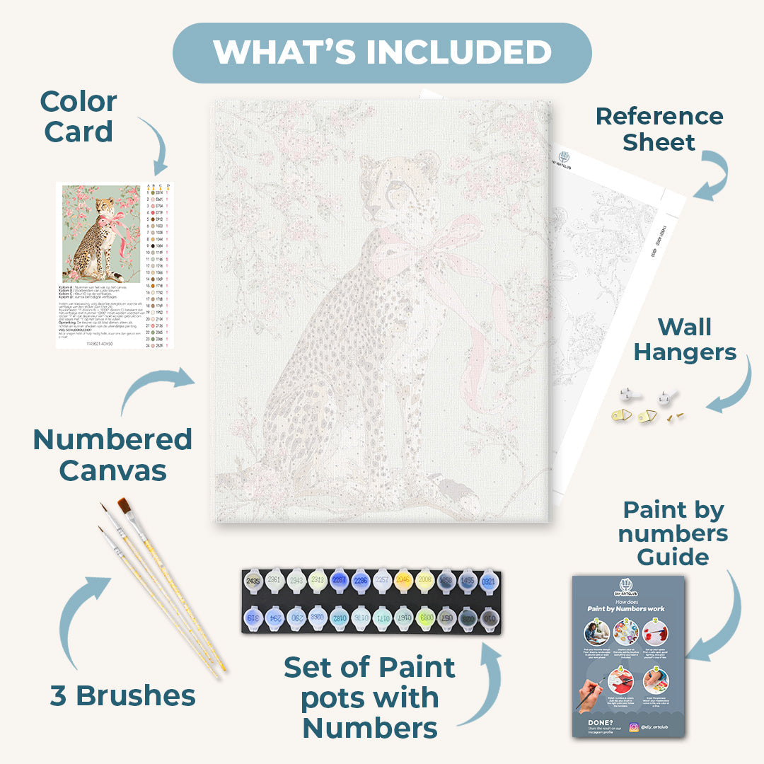 The Pink Ribbon | Paint by Numbers