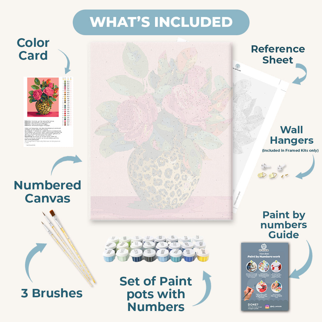 Wild Roses | Paint by Numbers