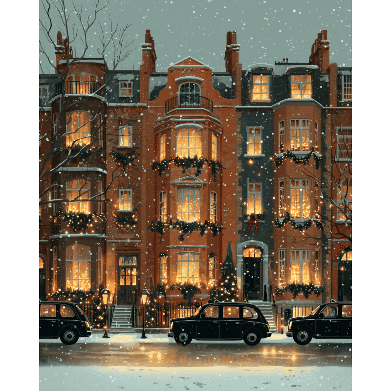 London Lights | Paint by Numbers