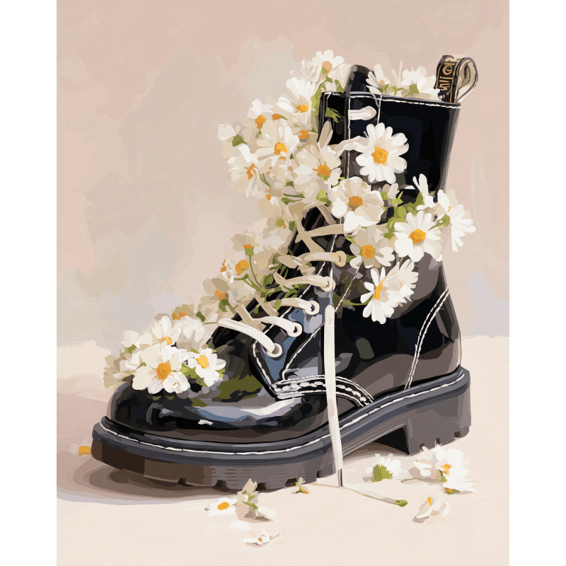 Walking into Spring | Paint by Numbers