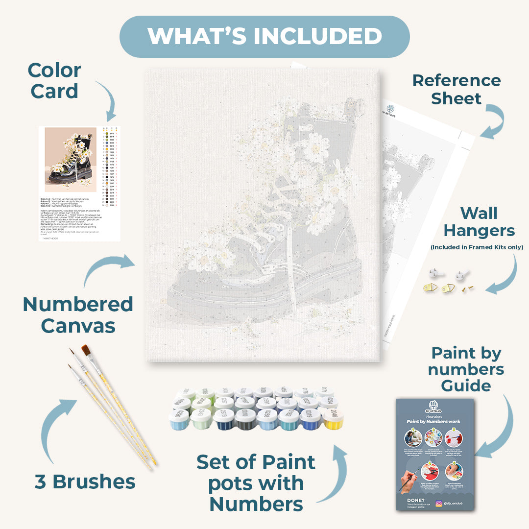 Walking into Spring | Paint by Numbers
