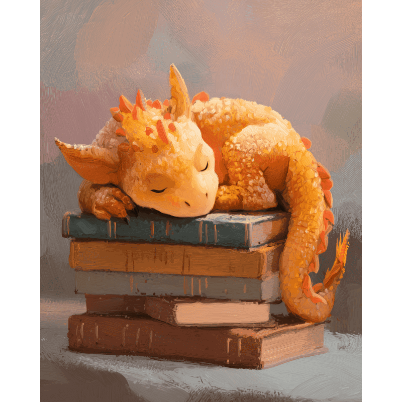 Guardian of Wisdom | Paint by Numbers
